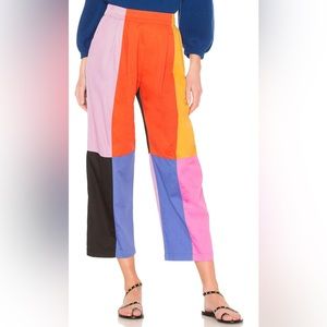 Mara Hoffman Audre Pant in Rainbow Multi